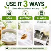 Natural Enzyme Soaker & In-Wash Booster – Sweat Stains & Odour Remover 